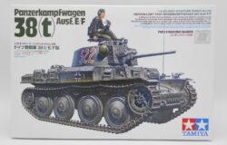 メディオ西市店にてタミヤ　ＭＭ　１／３５　ドイツ軽戦車　３８（ｔ）　Ｅ／Ｆ型を買取させていただきました！　