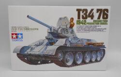 お宝創庫イオン刈谷店にてタミヤ　３５０４９　１／３５　ソビエト　Ｔ３４／７６戦車　１９４２を買取させていただきました！　