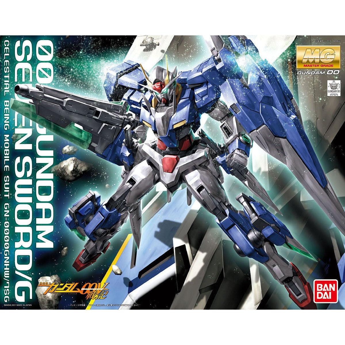 バンダイ　バンダイ　［廃版］ＭＧ　１／１００　ダブルオーガンダム　セブ　　４５４３１１２７１０７５８