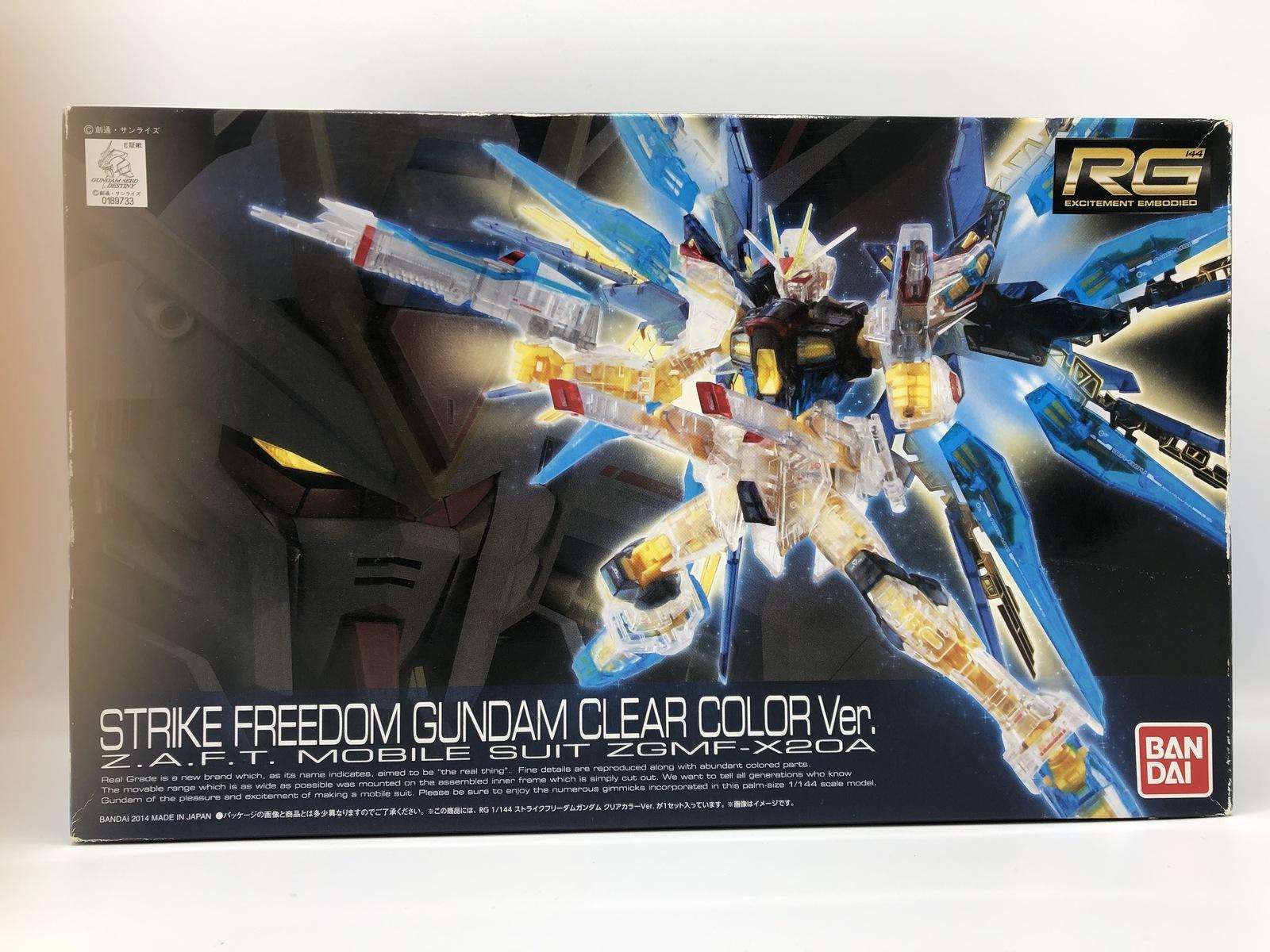 バンダイ　バンダイ　ＲＧ　Ｓフリーダムガンダム　ＣＬカラー　キャラホビ　　４５４３１１２８９７３３６