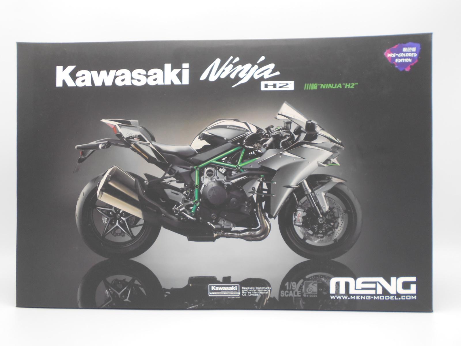 　　　１／９　カワサキ　Ｎｉｎｊａ　Ｈ２　（多色部品構成）　　４８９７０３８５５２６５８